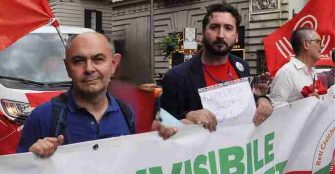 stefano ioffredo manifestazione per campi flegrei